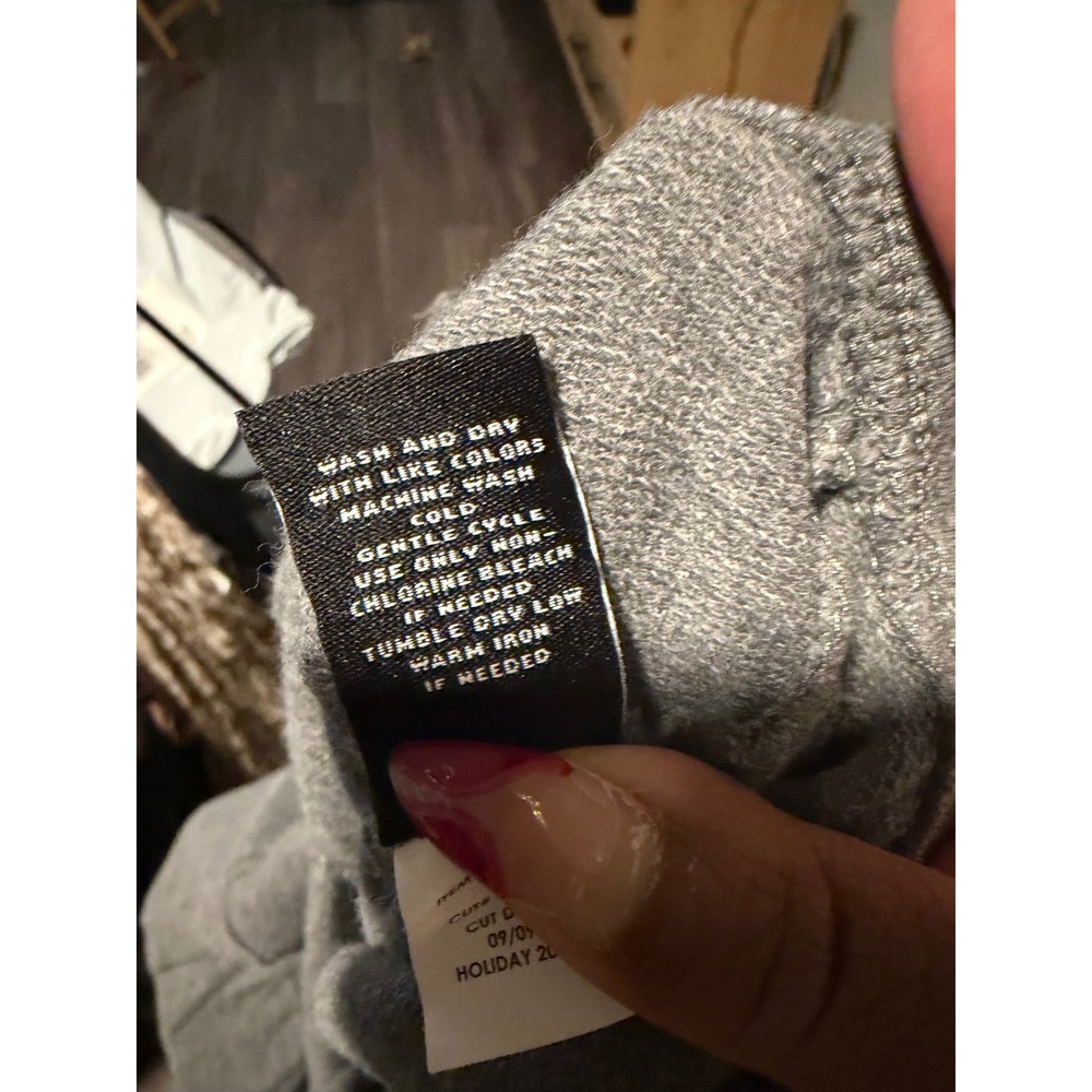 Torrid Womens Plus‎ Size 2 Grey Long Sleeve Scoop Neck Sweatshirt Tunic Dress - Picture 5 of 6